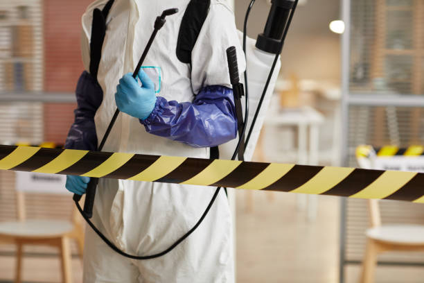 Professional Hoarding Cleanup technician working in Danbury, TX